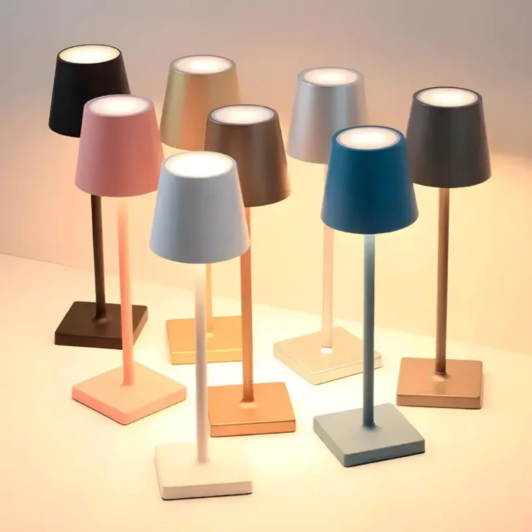 NordicAura – Multifunctional Wireless Rechargeable Table Lamp