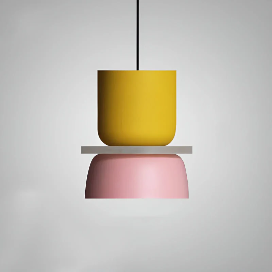 VividGlow Macaron LED Pendant Light | Colorful Modern Hanging Lamp