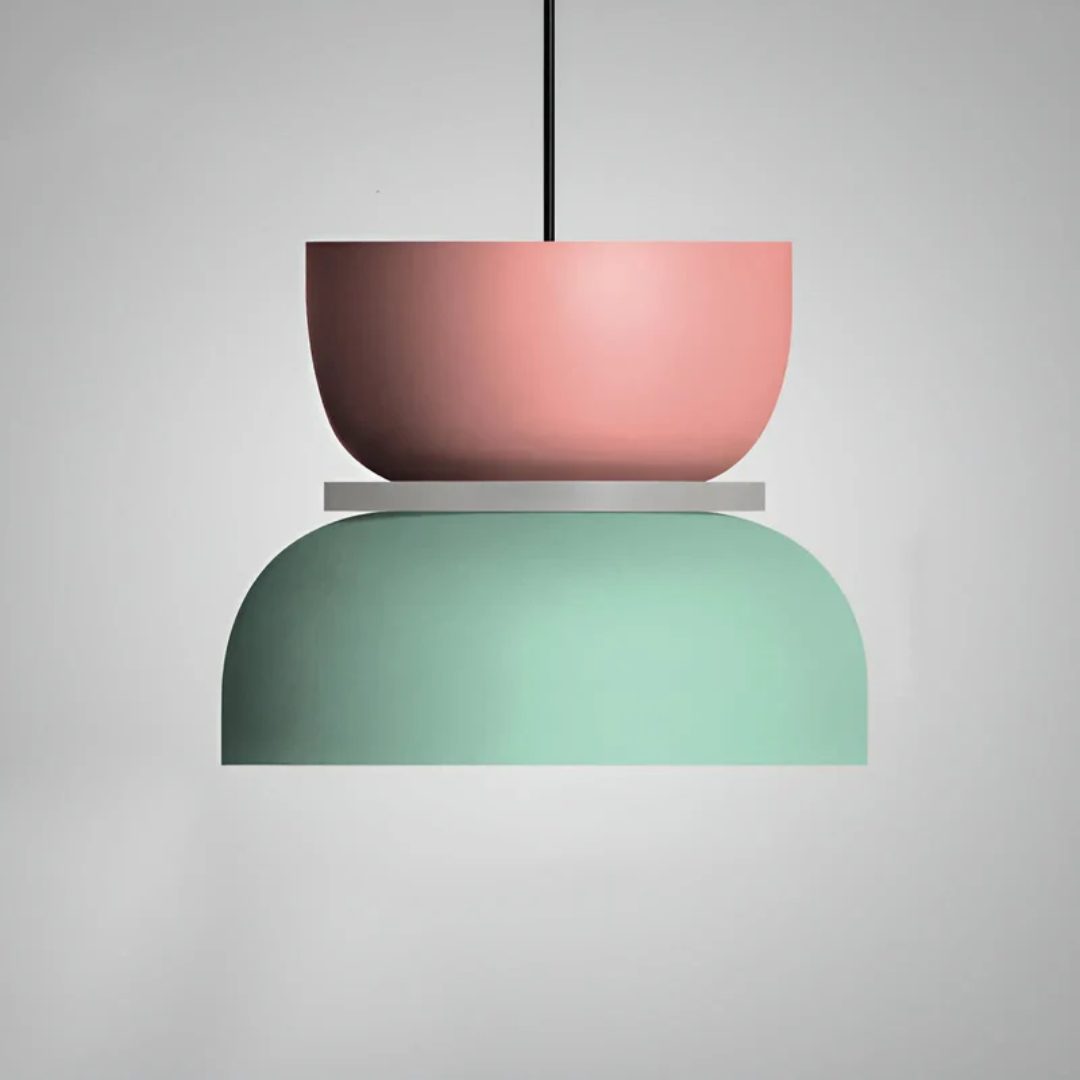 VividGlow Macaron LED Pendant Light | Colorful Modern Hanging Lamp