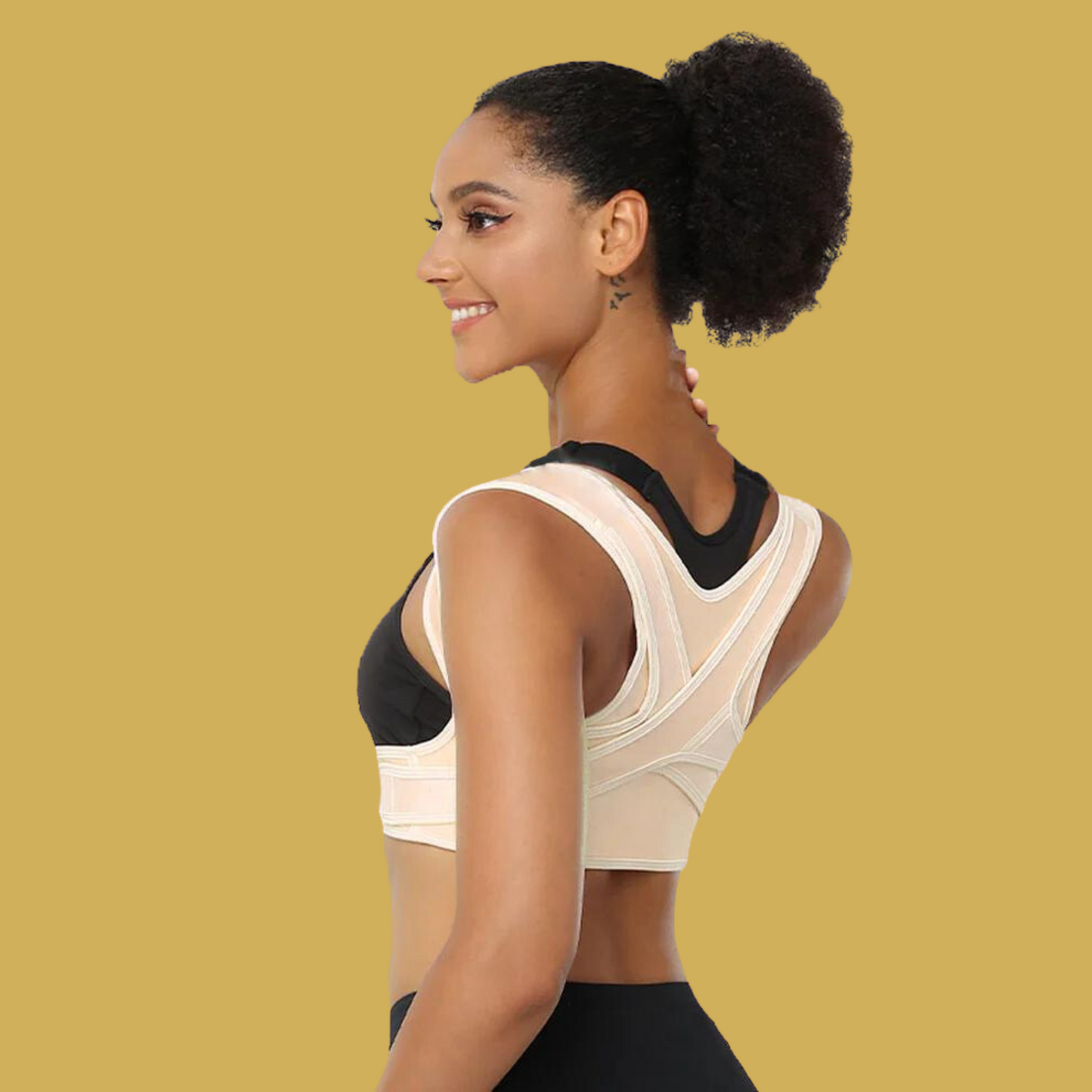 PostureForm Adjustable Back Support Brace