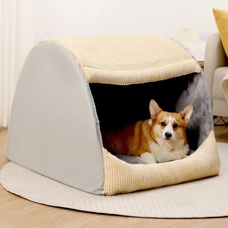 FluffNest Luxe – Spacious Plush Dog Bed for Cozy, Year-Round Comfort