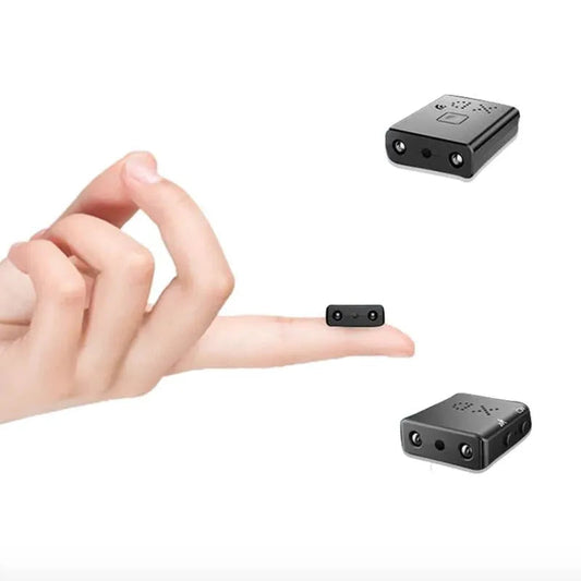 Compact Wireless Security Camera with Night Vision and Wide Angle