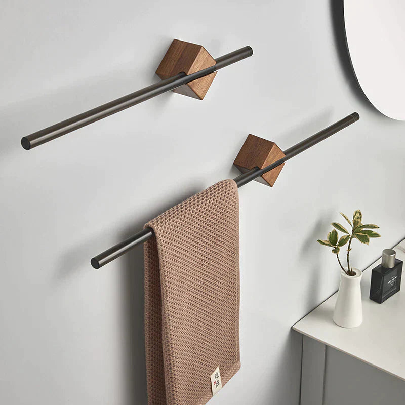 Modern Stainless Steel Bathroom Towel Holder Rack