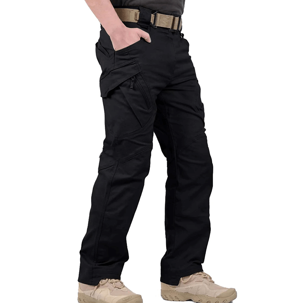 Men Tactical Cargo Pants Durable Outdoor Utility Trousers