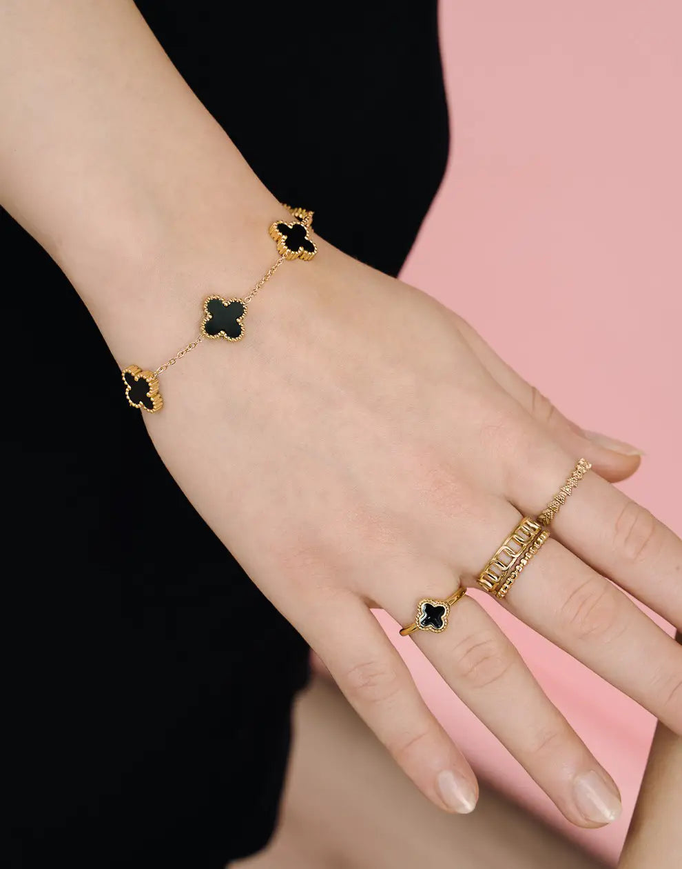 Five-Leaf Clover Bracelet | Symbol of Luck, Elegance & Meaning