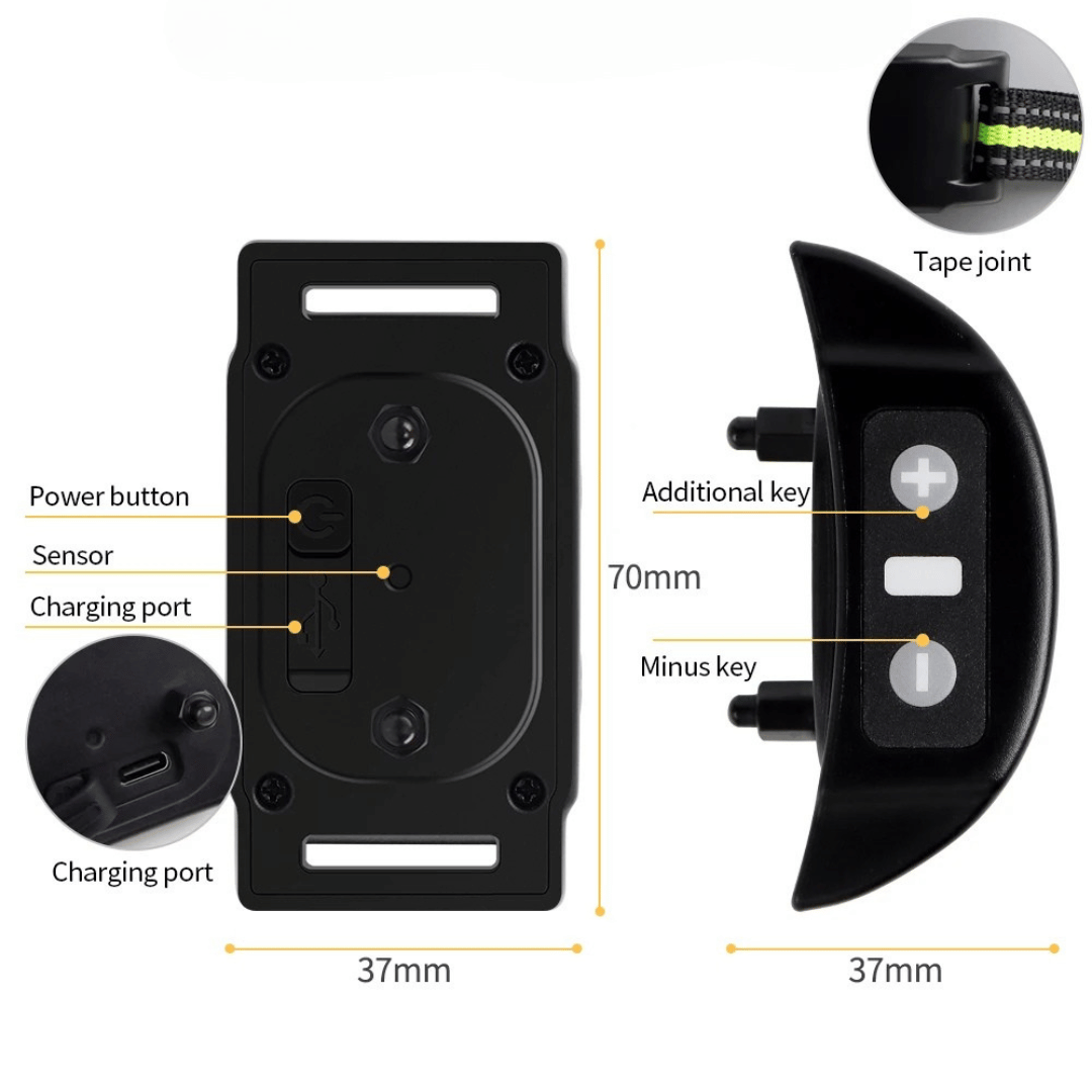 QuietGuard™ Automatic Anti-Bark Dog Training Collar – Humane Sound, Vibration & Static Control