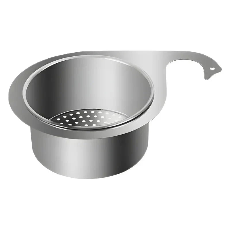 CornerFlow Space-Saving Sink Strainer