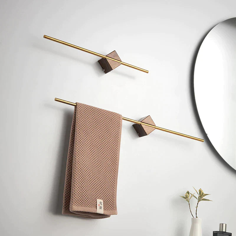 Modern Stainless Steel Bathroom Towel Holder Rack