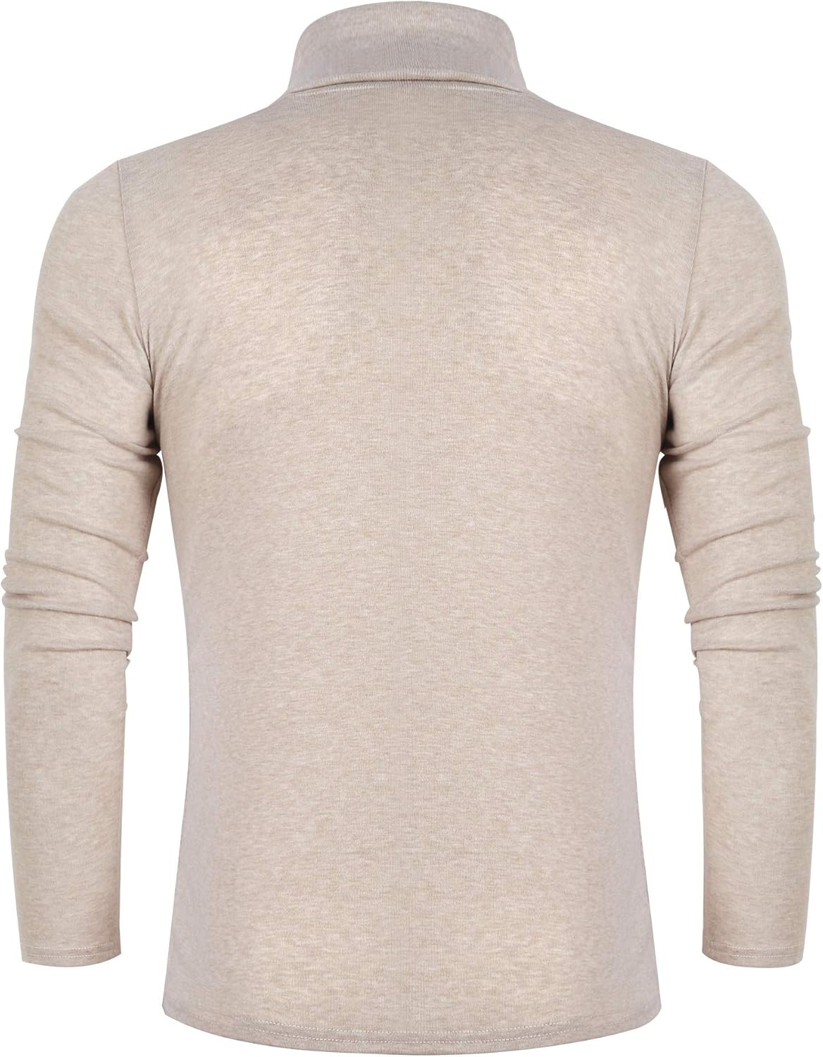 Men’s Slim Fit Turtleneck Knit Sweater – Lightweight Long Sleeve Pullover