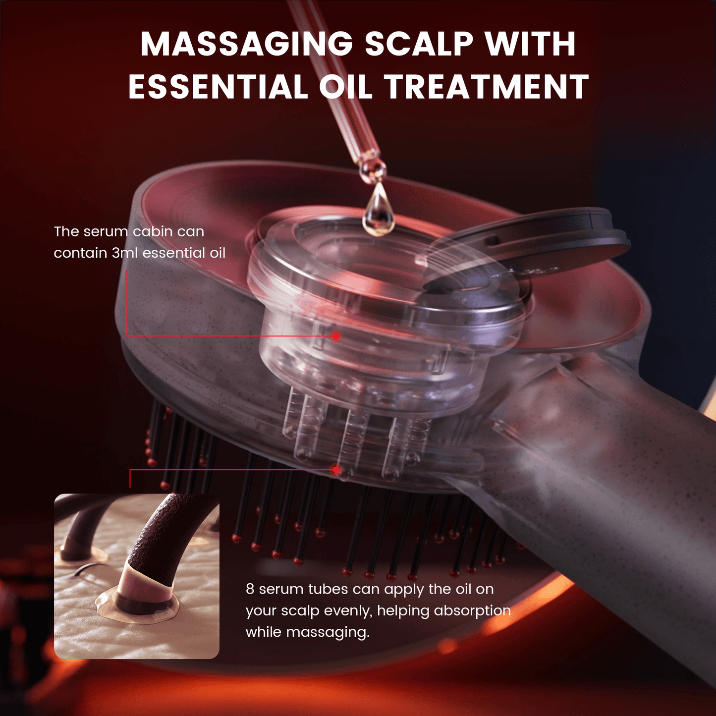 ScalpEase - Relaxing Scalp Massaging Brush