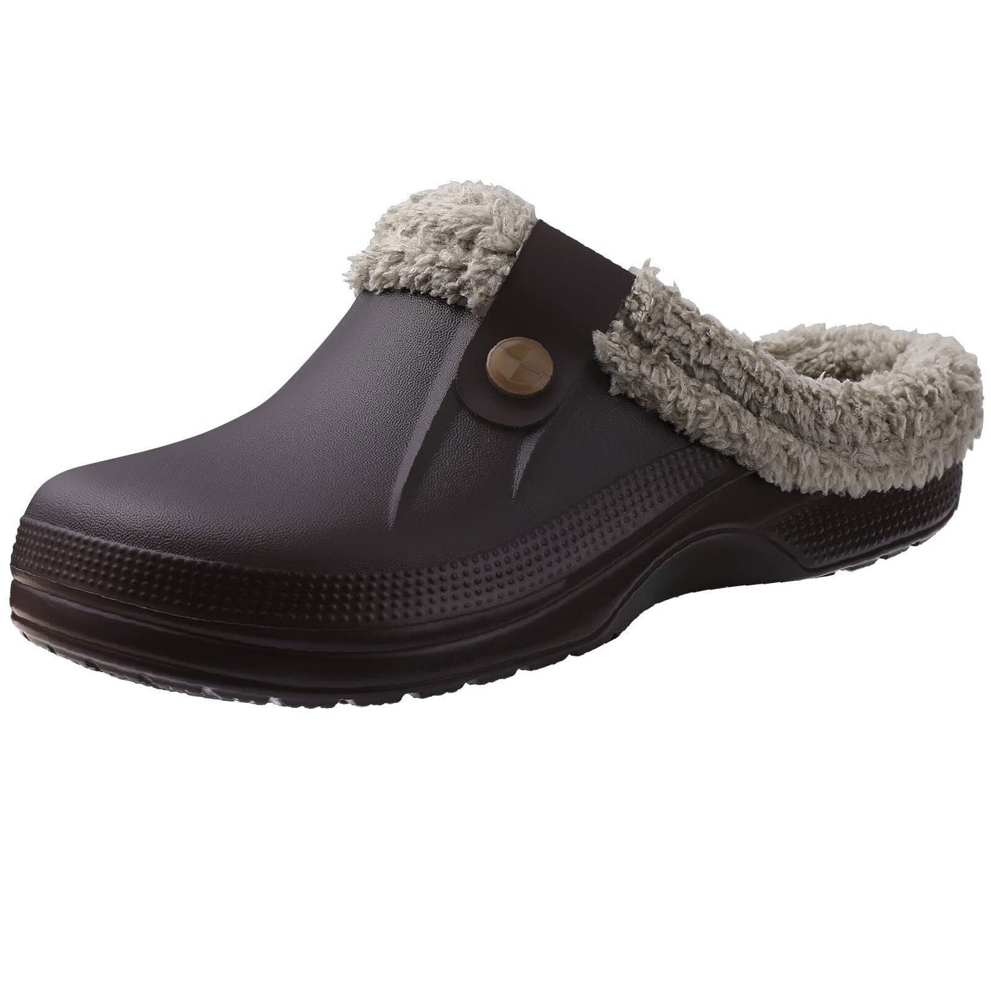 Gemstone Winter Clogs – Cozy Warm Waterproof Slippers
