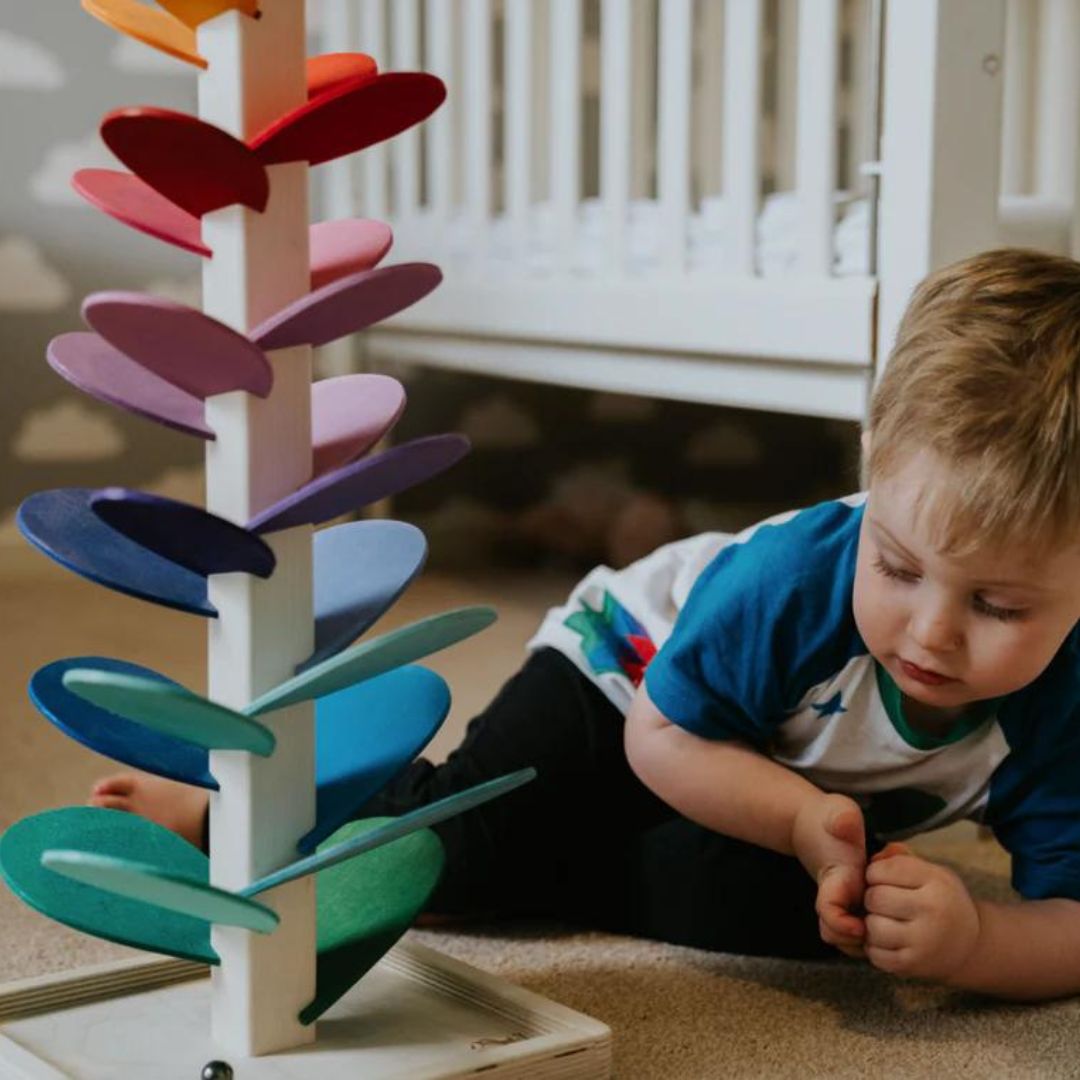 Luca - Interactive Rainbow Marble Tree