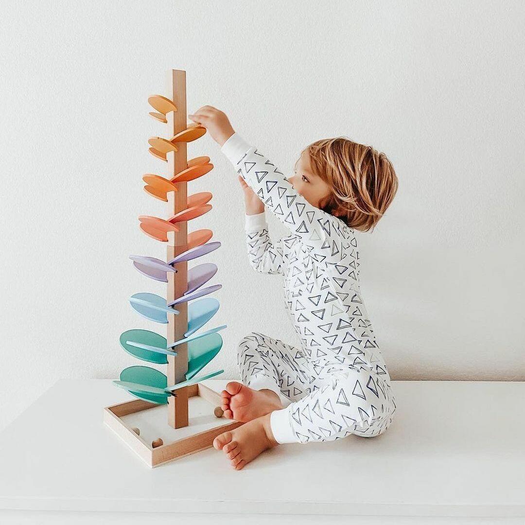 Luca - Interactive Rainbow Marble Tree