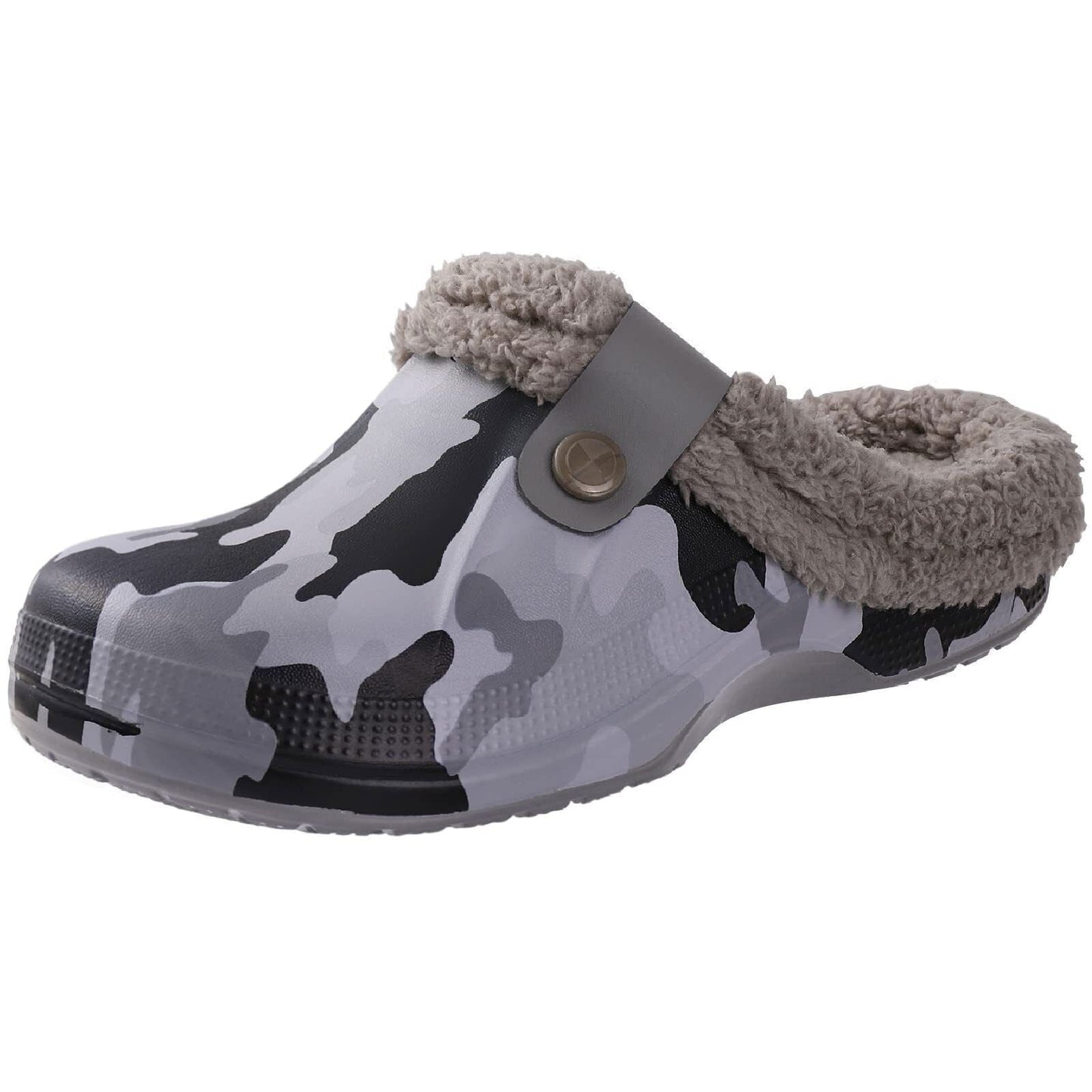 Gemstone Winter Clogs – Cozy Warm Waterproof Slippers
