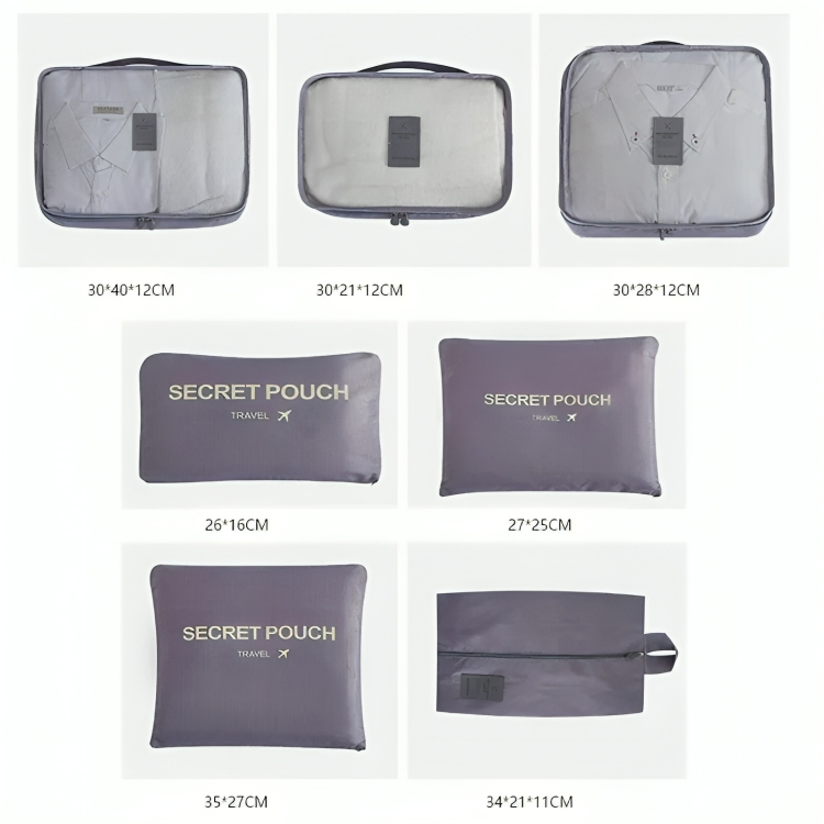 Reisset Organizer Tas Set met Grote Inhoud