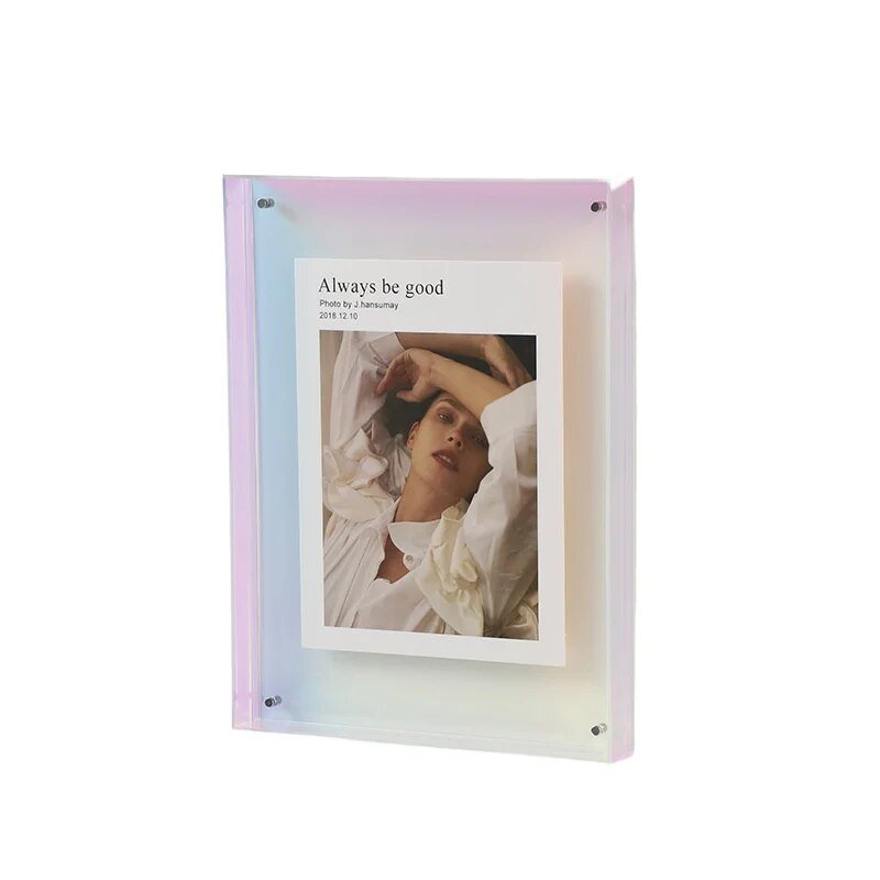 Transparent Floating Acrylic Picture Frame