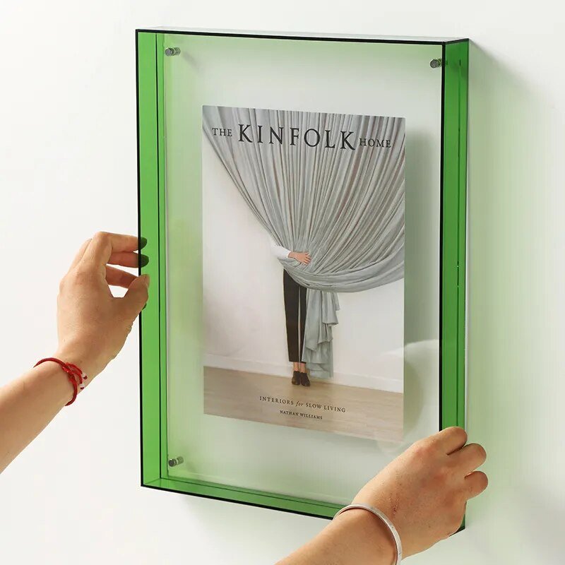 Transparent Floating Acrylic Picture Frame