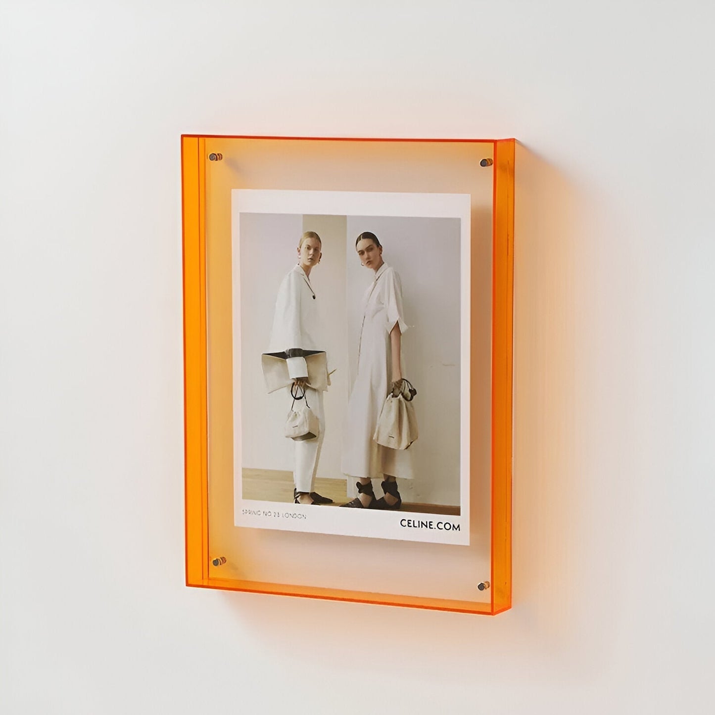 AcryGlow – Transparent Photo Frame with Modern Minimalist Design