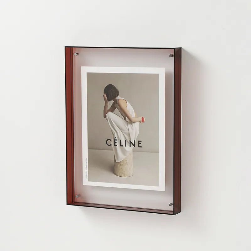 Transparent Floating Acrylic Picture Frame