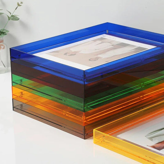Transparent Floating Acrylic Picture Frame