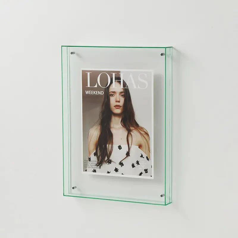 Transparent Floating Acrylic Picture Frame