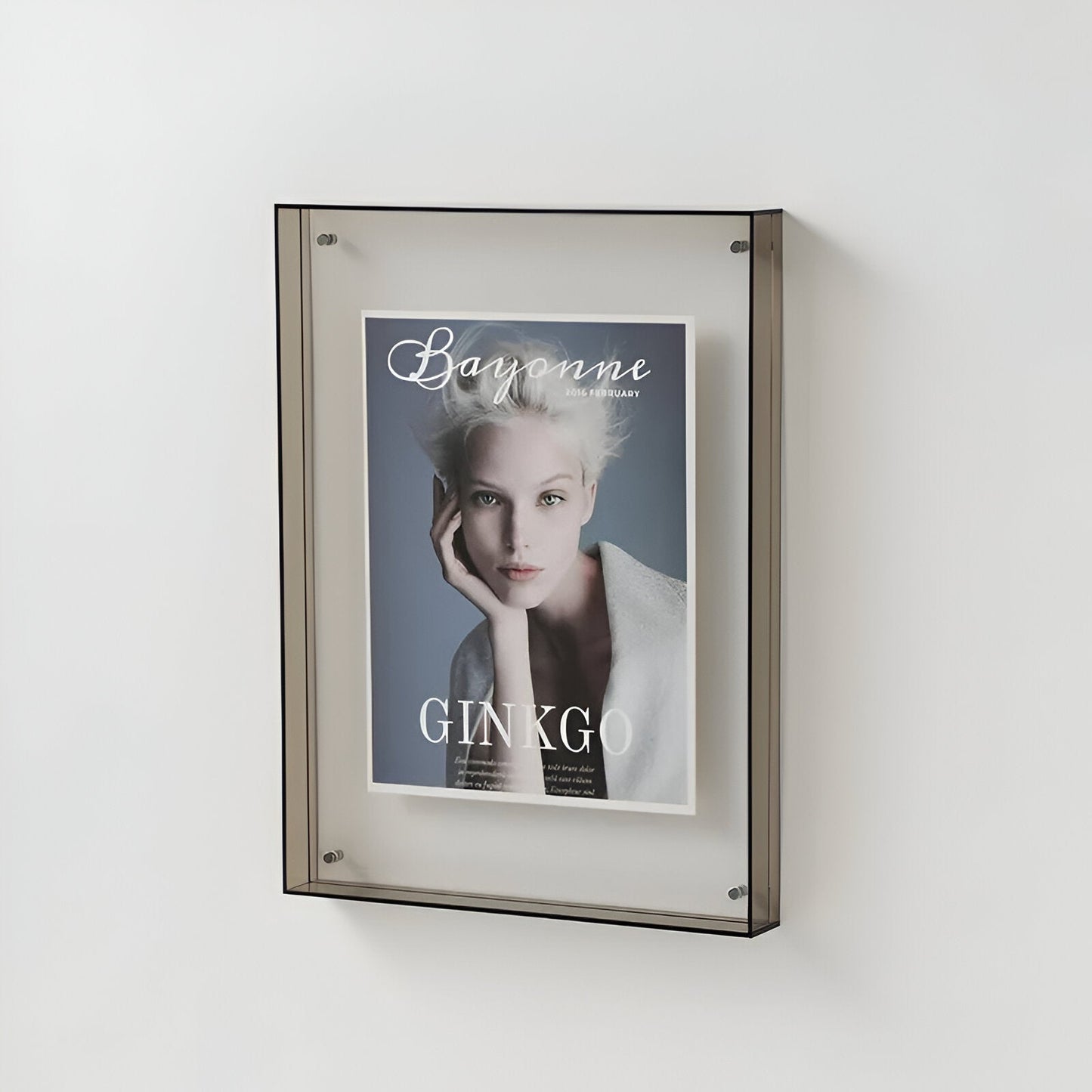 AcryGlow – Transparent Photo Frame with Modern Minimalist Design