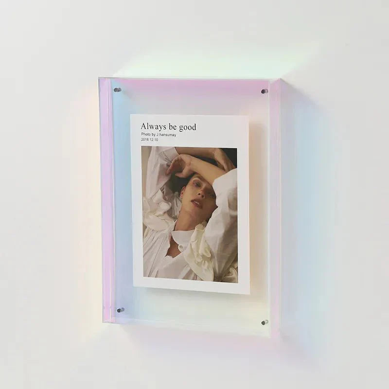 Transparent Floating Acrylic Picture Frame