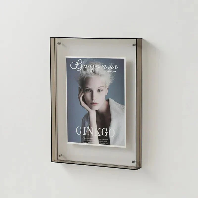 Transparent Floating Acrylic Picture Frame