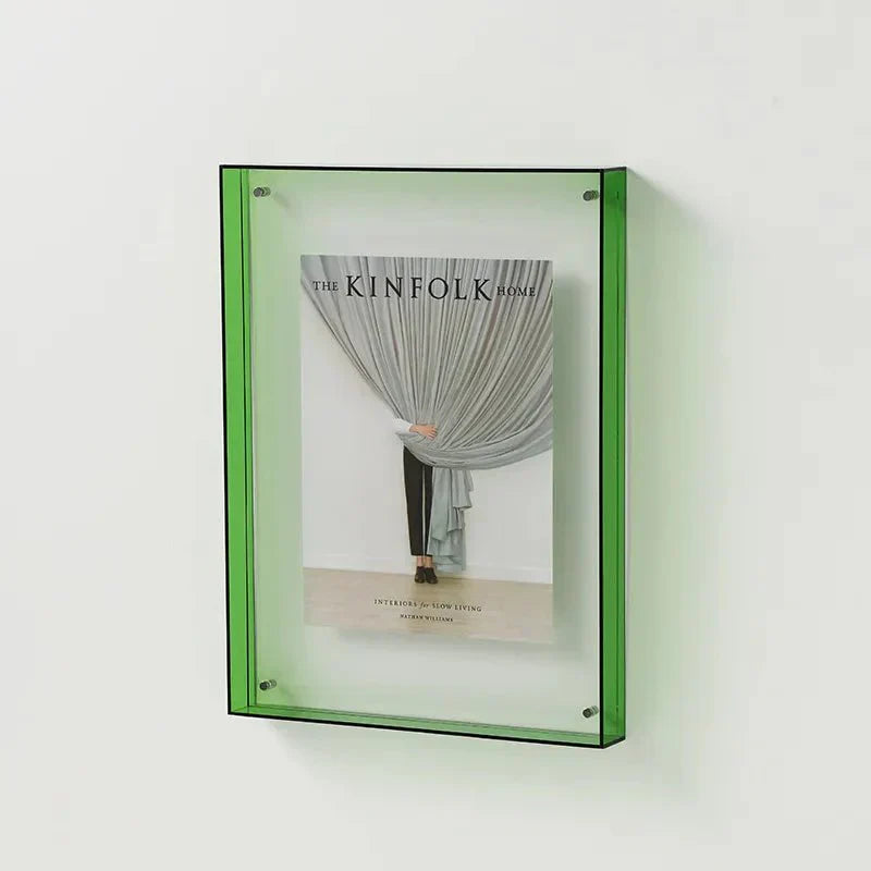 Transparent Floating Acrylic Picture Frame