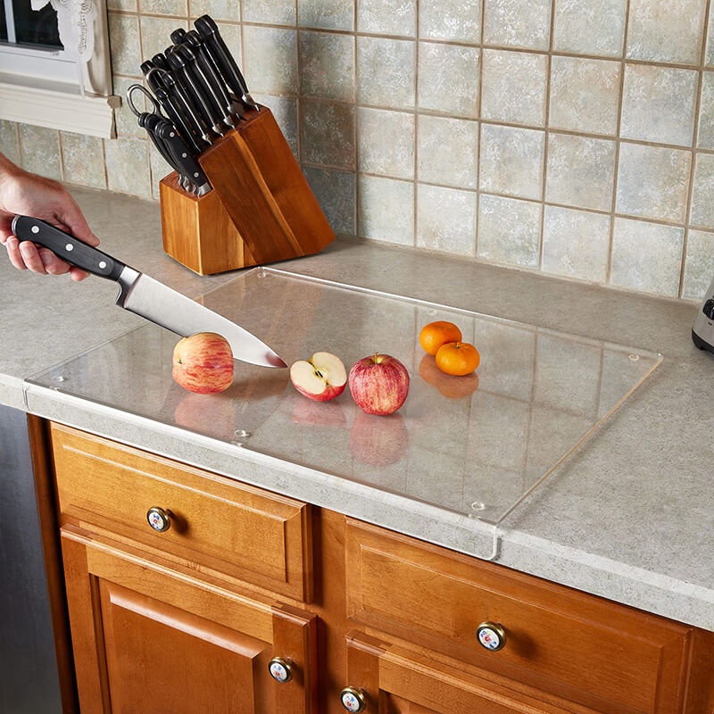 ClearGuard™ Transparent Scratch-Resistant Cutting Board Set