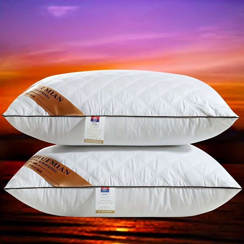 Luxury Hotel-Style Support Pillow – Washable Shape-Retaining Bed Pillow