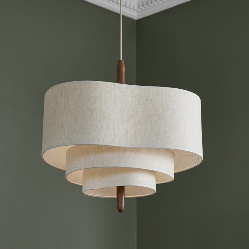 LumiSilk™ – Fabric Pendant Chandelier for Soft Contemporary Ambiance