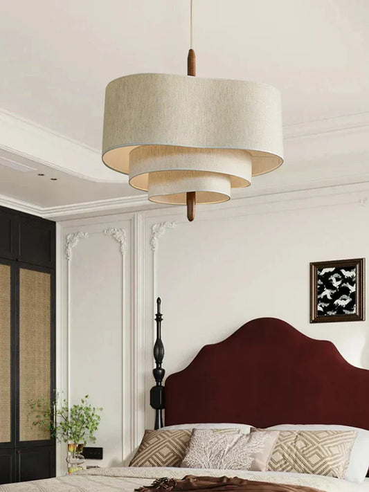 LumiSilk™ – Fabric Pendant Chandelier for Soft Contemporary Ambiance