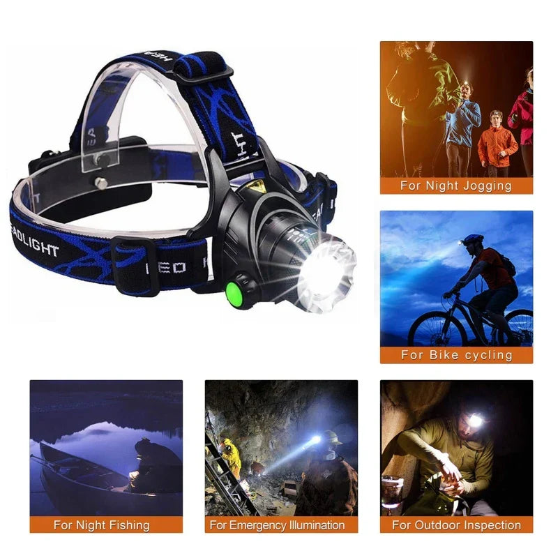 LumaForce™ Rechargeable LED Headlamp