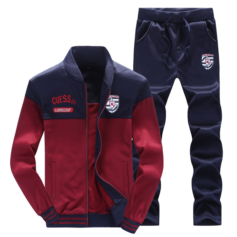 Max™ Men’s Baseball-Style Tracksuit Set