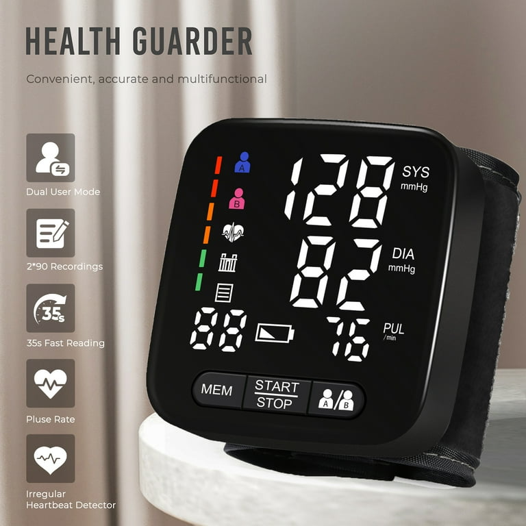 Wrist Blood Pressure Monitor