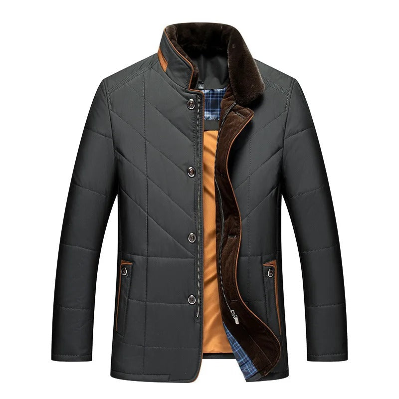 Marcus™ Men’s Winter Jacket – Stylish Warmth for Cold Seasons