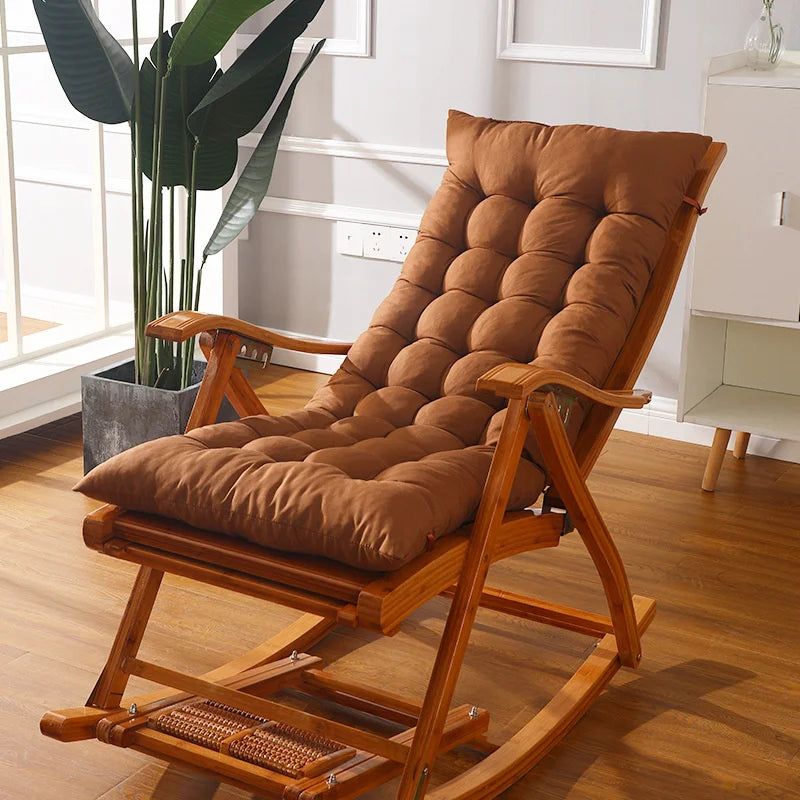 Ergonomic Rocking Chair Cushion Thick Comfort Seat Pad