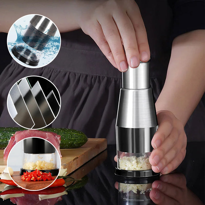 PressEase - Efficient Garlic Press for Quick Use