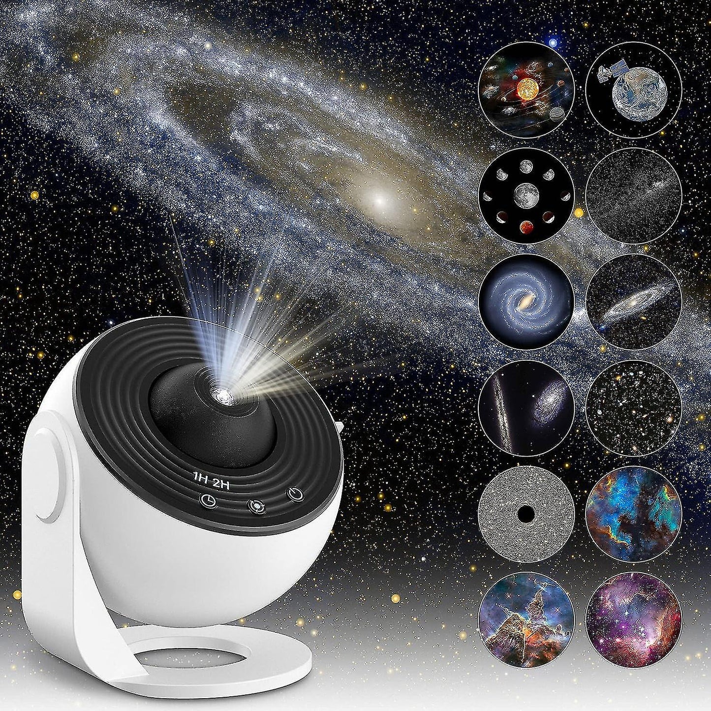 AstroGlow – Space Projector Lamp (USB Star & Galaxy Projector)