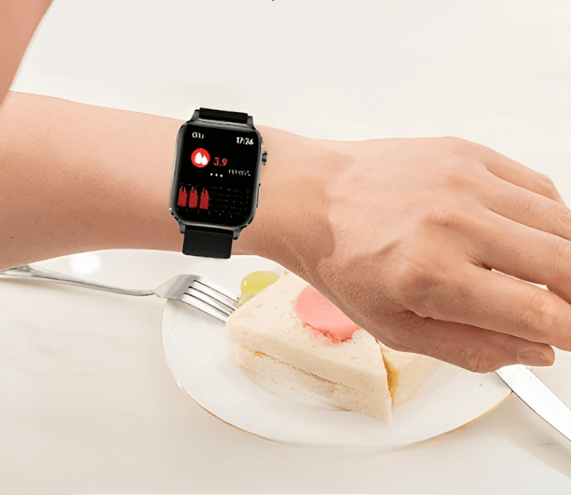 glucose monitor, blood sugar watch, Blood Sugar Monitor watch, glucose watch, Blood Sugar Smartwatch, Glucose Sensor Watch, blood glucose sensor watch, non invasive glucometer, watch that measures blood sugar, blood sugar monitor without finger pricks