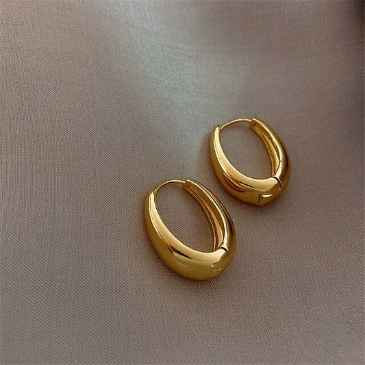 Classic Gold Hoop Earrings