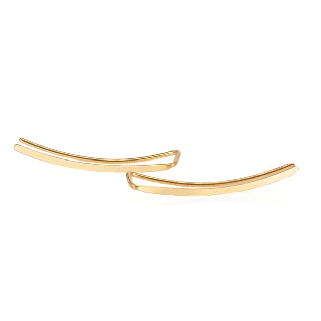 SmoothLine™ Sterling Silver Long-Line Earrings