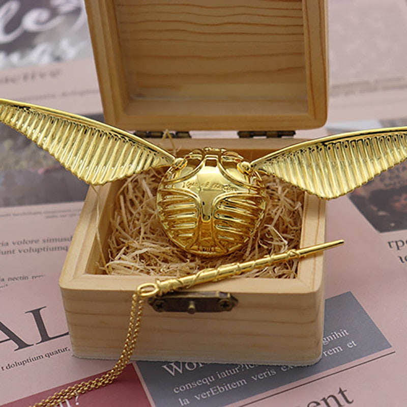 Golden Fang Ring Box | 18K Gold-Plated Movable Luxury Jewelry Box
