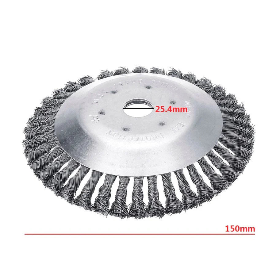 Carbon Steel Weed Brush Trimmer Head for Garden Trimmers