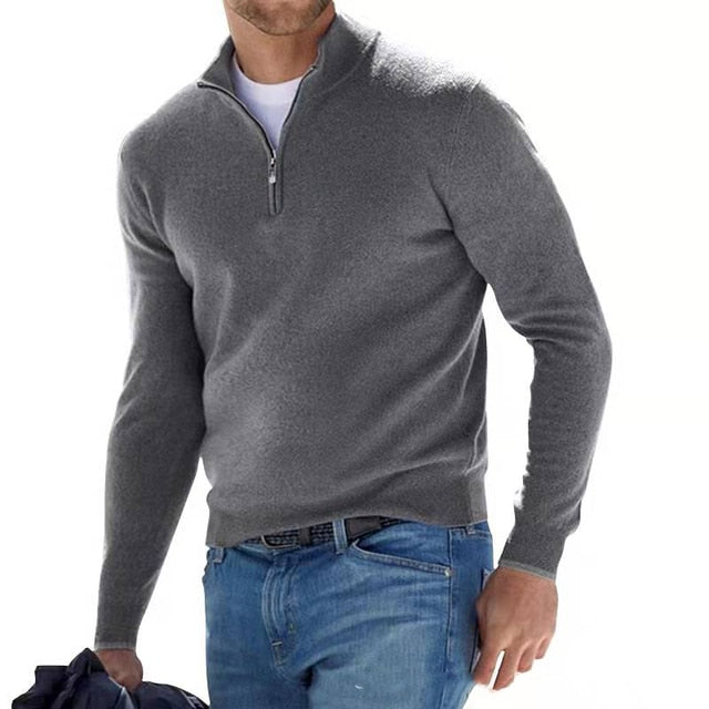Torino Merino Wool V-Neck Sweater for Men