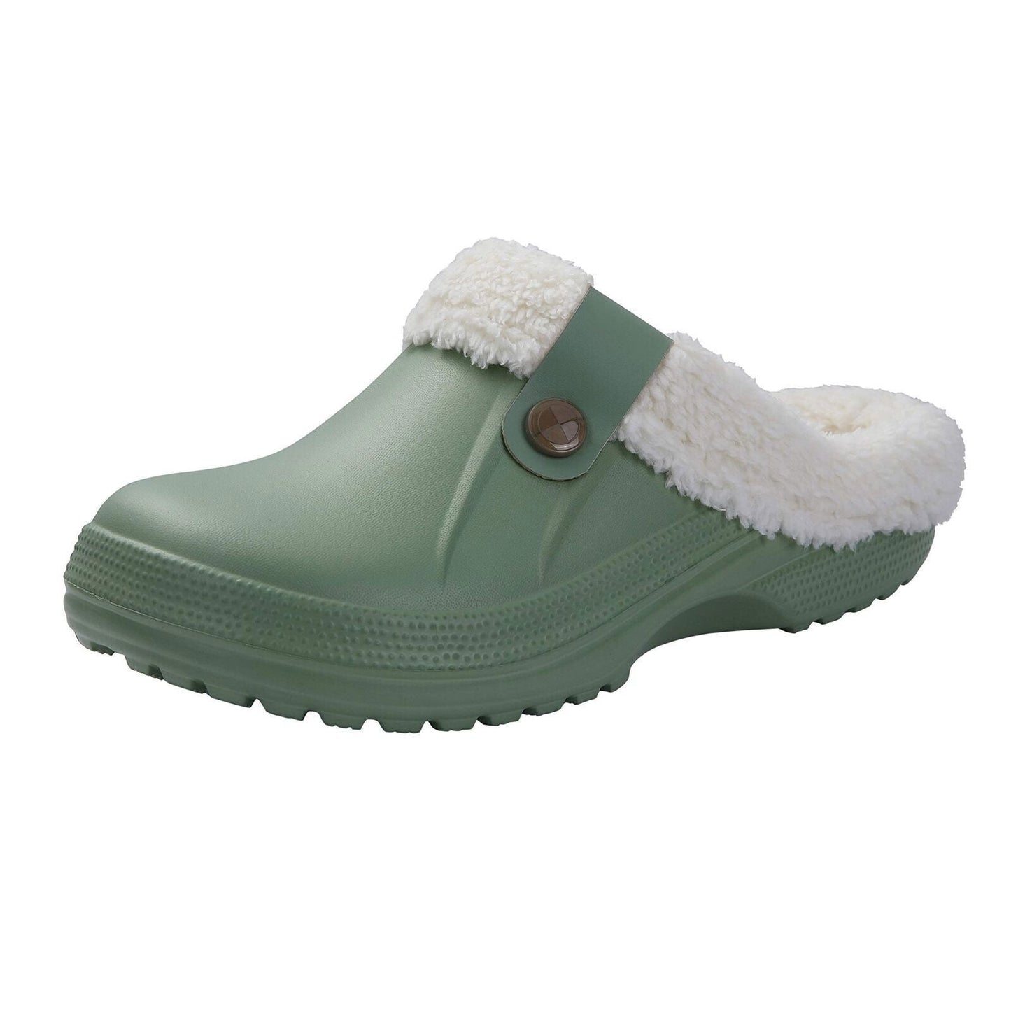 Gemstone Winter Clogs – Cozy Warm Waterproof Slippers