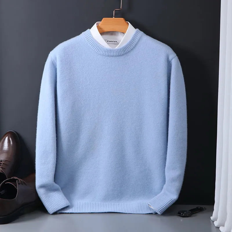 Oliver™ Winter Cashmere Men’s Sweater – Timeless Luxury & Comfort