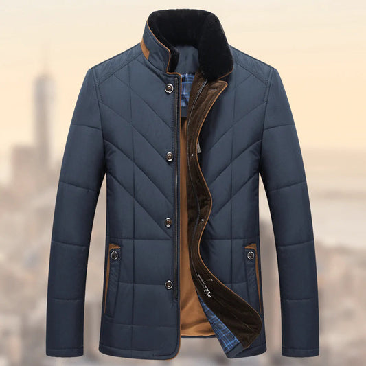Marcus™ Men’s Winter Jacket – Stylish Warmth for Cold Seasons