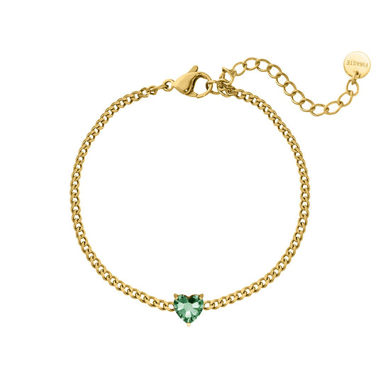 HeartGlow™ Birthstone Heart Bracelet